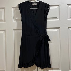 Black Wrap Romper